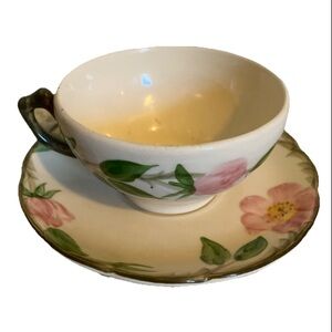 Vintage Franciscan Desert Rose Tea Cup & Saucer Made in USA Replacement pieces